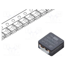 10 pcs : ETQP3M100KVN - Inductor: wire, SMD, 10uH, 2.9A, 71mΩ, ±20%, 6.4x6x3mm, -40÷150°C