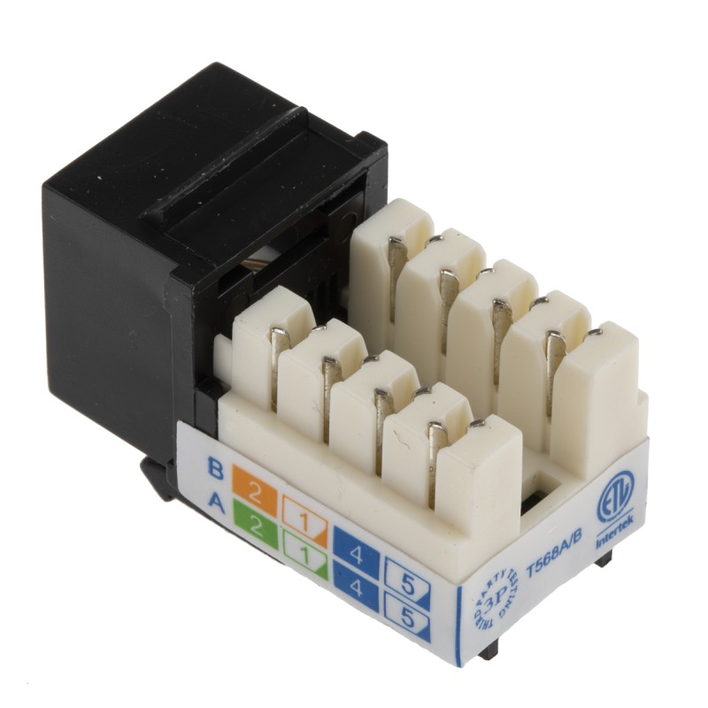 1 pcs - RS PRO Female RJ45 Connector, Panel Mount, Cat5e