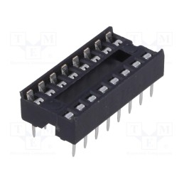 20 pcs : 1-2199298-4 - Socket: integrated circuits, DIP16, 7.62mm, THT, Pitch: 2.54mm