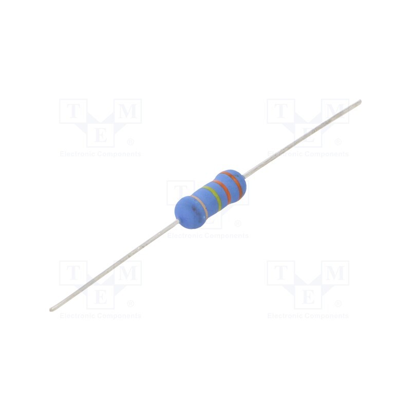 50 pcs : 7-1625890-7 - Resistor: metal oxide, 330kΩ, 2W, ±5%, Ø5x12mm, -55÷155°C