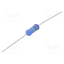 50 pcs : 8-1625890-5 - Resistor: metal oxide, 200kΩ, 2W, ±5%, Ø5x12mm, -55÷155°C