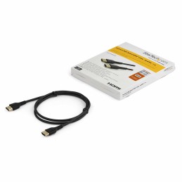 1 pcs - StarTech.com 4K @ 60Hz HDMI 2.0 Male HDMI to Male HDMI Cable, 1m