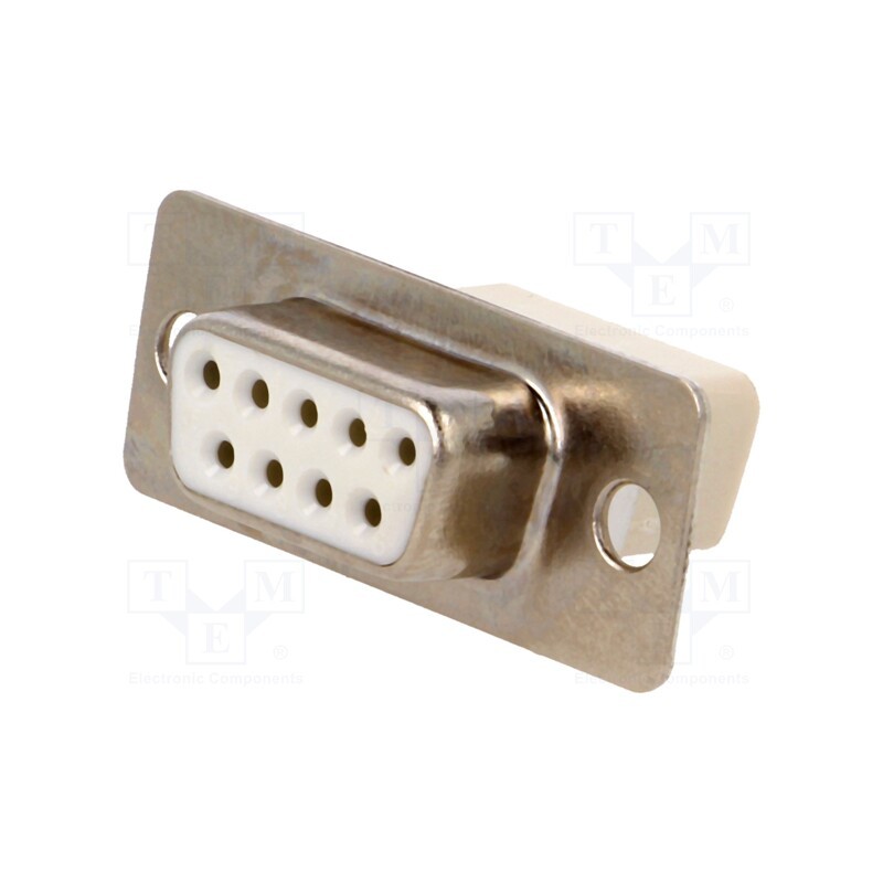 10 pcs : MHDBC9SS-NW - D-Sub, PIN: 9, plug, female, for cable, Type: w/o contacts, 3A, 250V