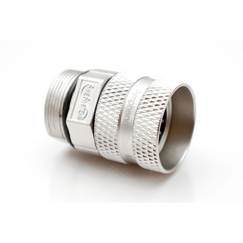 1 pcs - Amphenol Circular Connector, 12 Contacts, Cable Mount, M23 Connector, Plug, Male, IP67, MotionGrade Series