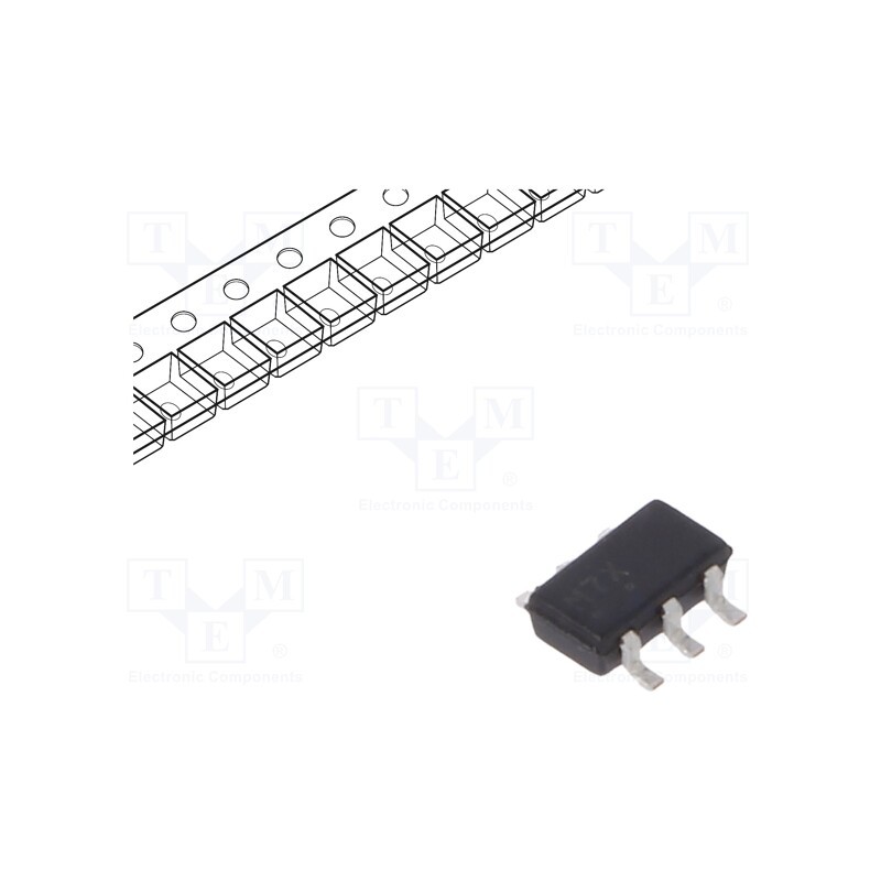 20 pcs : NL27WZ07DTT1G - IC: digital, buffer,non-inverting, Ch: 2, SMD, TSOP6, 1.65÷5.5VDC