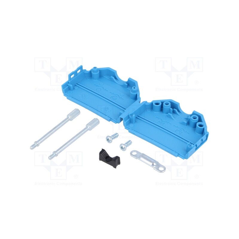 10 pcs : MHDPPK25-B-K - Enclosure: for D-Sub connectors, D-Sub 25pin,D-Sub HD 44pin
