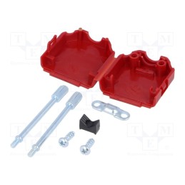 10 pcs : MHDPPK9-R-K - Enclosure: for D-Sub connectors, D-Sub 9pin,D-Sub HD 15pin