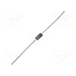10 pcs : GP10J-E3/54 - Diode: rectifying, THT, 600V, 1A, , Ifsm: 30A, DO41, Ir: 50uA