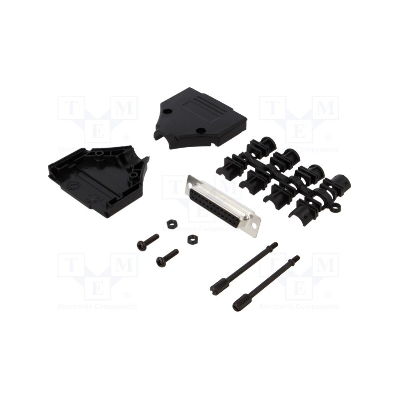 10 pcs : MHDTPPK25-DB25SK - D-Sub, PIN: 25, plug, female, straight, soldering, for cable