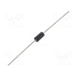 10 pcs : P6KE27A - Diode: TVS, 600W, 27V, 16A, unidirectional, ±5%, DO15,