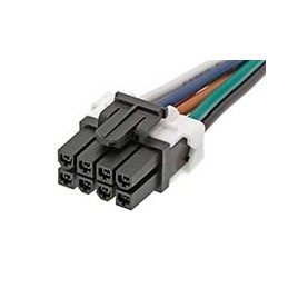 1 pcs - Molex 8 Way Female Mini-Fit TPA2 to 8 Way Female Mini-Fit TPA2 Wire to Board Cable, 1m