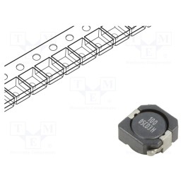 10 pcs : DR1050-100-R - Inductor: wire, SMD, 10.1uH, Ioper: 4.8A, 18mΩ, ±30%, Isat: 4.6A