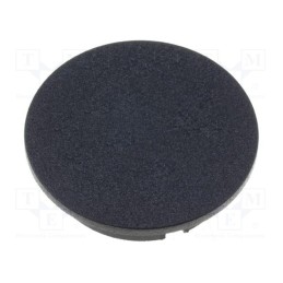 10 pcs : 4312.0031 - Cap, plastic, black, push-in, G4312.6131