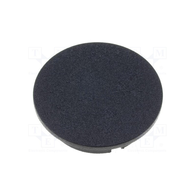 10 pcs : 4312.0031 - Cap, plastic, black, push-in, G4312.6131