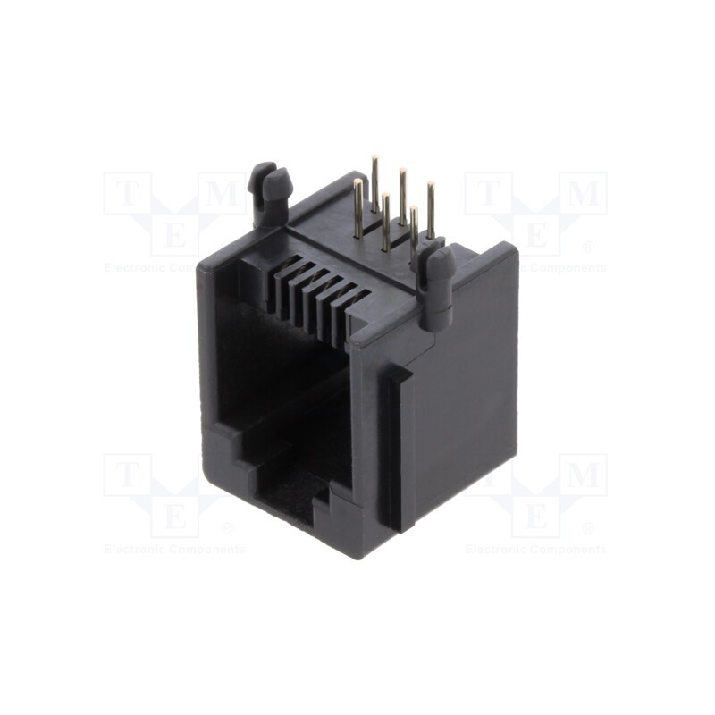 20 pcs : MJ3235-66-0 - Socket, RJ12, PIN: 6, Layout: 6p6c, THT, angled