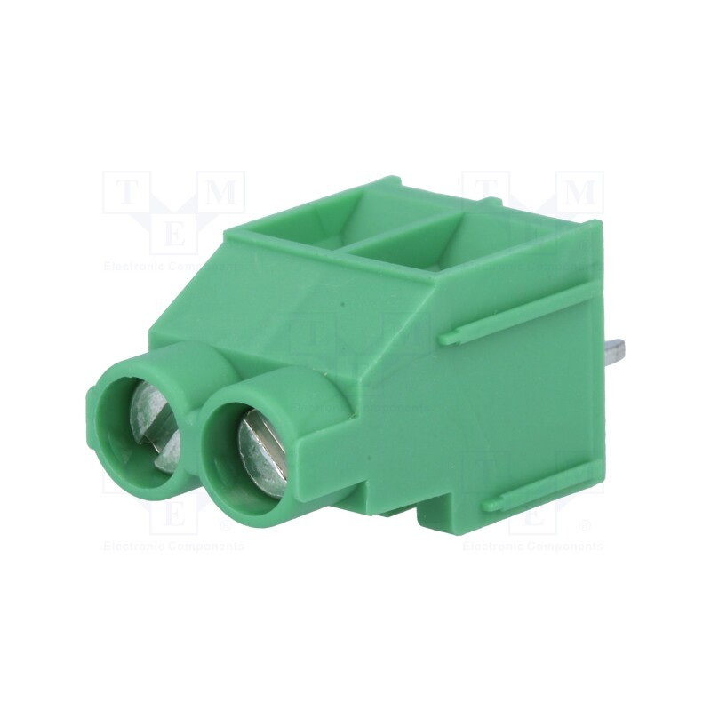 10 pcs : MKDS 5/ 2-6,35 1714955 - PCB terminal block, angled 90°, 6.35mm, ways: 2, on PCBs, 4mm2