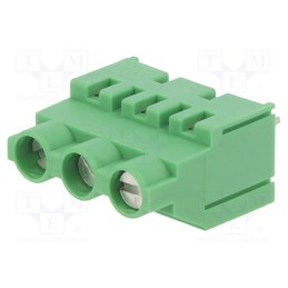 10 pcs : MKDS 5/ 3-7,62 1704936 - PCB terminal block, angled 90°, 7.62mm, ways: 3, on PCBs, 4mm2