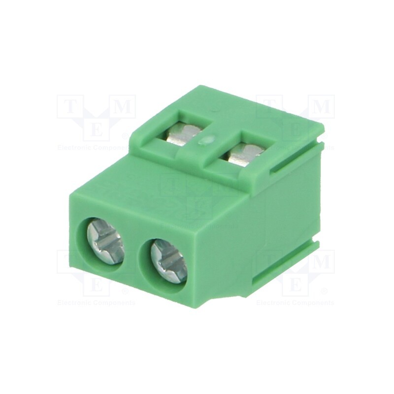 10 pcs : MKDSN 2,5/ 2-5,08 1888687 - PCB terminal block, angled 90°, 5.08mm, ways: 2, on PCBs, terminal