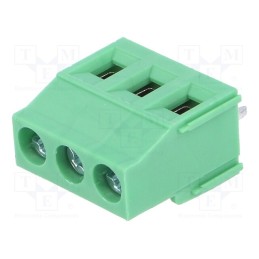 10 pcs : MKDSN 2,5/ 3-5,08 1888690 - PCB terminal block, angled 90°, 5.08mm, ways: 3, on PCBs, terminal