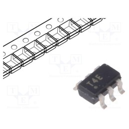 10 pcs : ATTINY4-TSHR - IC: AVR microcontroller, SOT23-6, 1.8÷5.5VDC, Ext.inter: 4, Cmp: 1