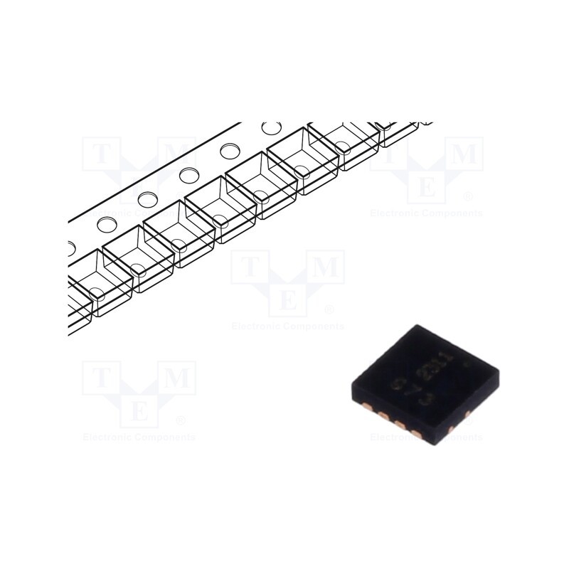 20 pcs : DMG7430LFG-7 - Transistor: N-MOSFET, unipolar, 30V, 9.2A, 0.9W, PowerDI®3333-8