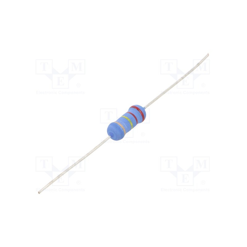 50 pcs : 3-1625890-0 - Resistor: metal oxide, 220kΩ, 2W, ±5%, Ø5x12mm, -55÷155°C