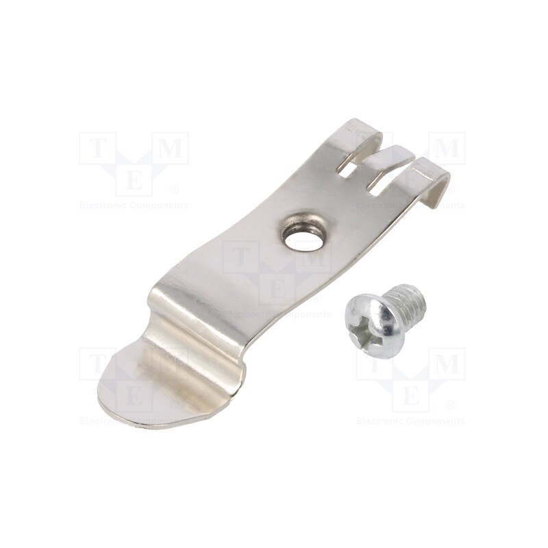 10 pcs : MP0049 - Fixation snap lock, Width: 14mm, TS35