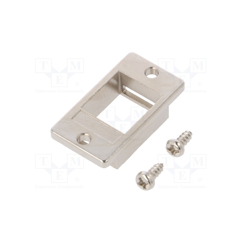 10 pcs : MP0054 - Case, shielded,Keystone, metallic, for panel mounting
