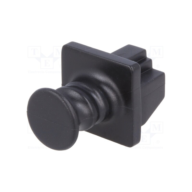 10 pcs : MP0060 - Protection cap, black, push-in