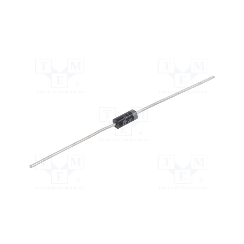 50 pcs : 1N5408KR - Diode: rectifying, THT, 1kV, 3A, , Ifsm: 110A, DO15, Ufmax: 1.1V