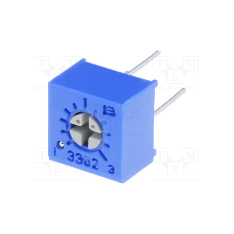 10 pcs : 3362P-1-104LF - Potentiometer: mounting, single turn,horizontal, 100kΩ, 500mW
