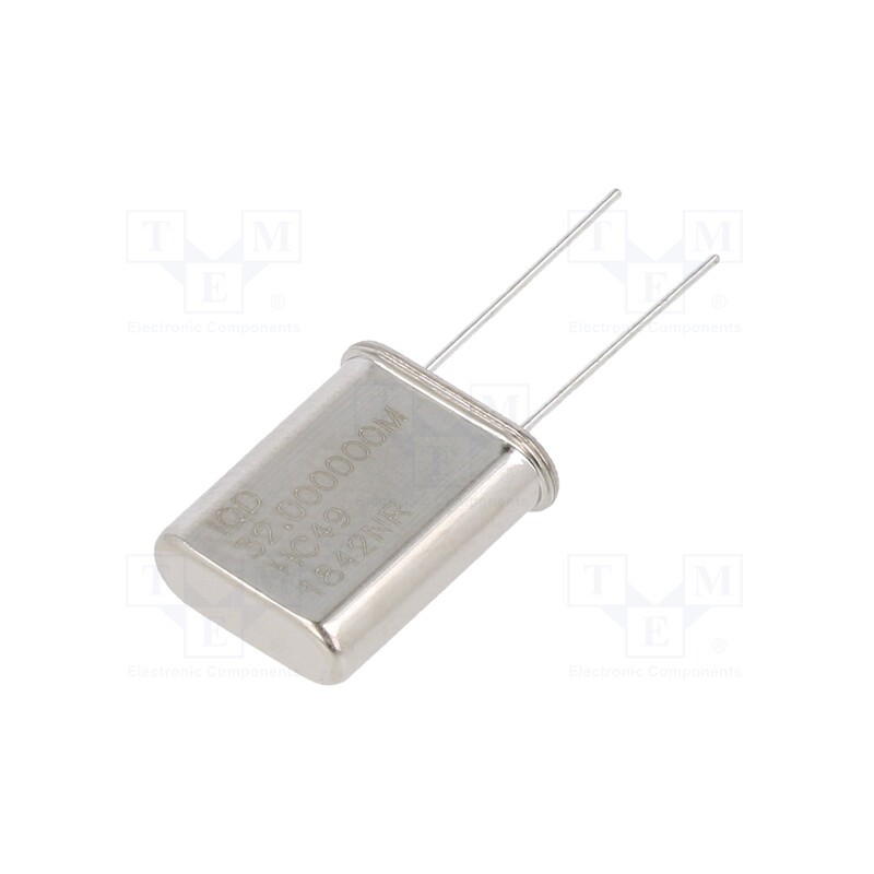 10 pcs : LFXTAL003248BULK - Resonator: quartz, 32MHz, ±20ppm, THT, HC49