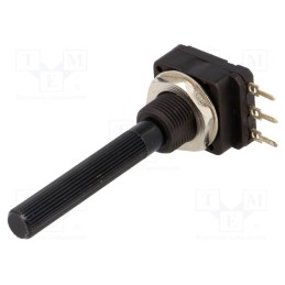 10 pcs : PC16SH10IP06105A2020TA - Potentiometer: shaft, single turn, 1MΩ, 200mW, THT, 6mm, plastic