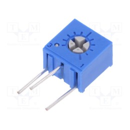 10 pcs : T73XX104KT20 - Potentiometer: mounting, single turn,vertical, 100kΩ, 500mW, ±10%