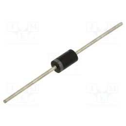 10 pcs : 1N5821RLG - Diode: Schottky rectifying, THT, 30V, 3A, DO219AD, Ufmax: 0.9V