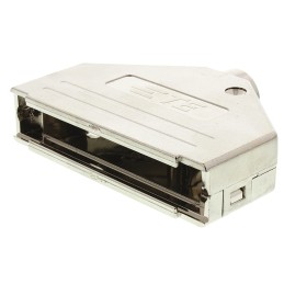 1 pcs - TE Connectivity ADK Series ABS D Sub Backshell, 37 Way, Strain Relief