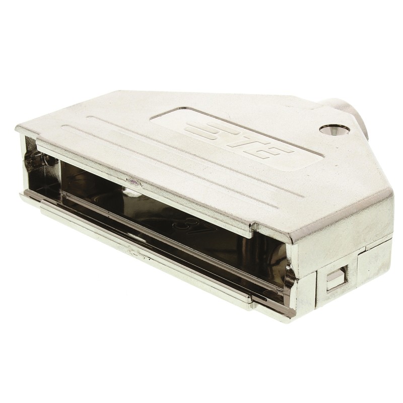 1 pcs - TE Connectivity ADK Series ABS D Sub Backshell, 37 Way, Strain Relief