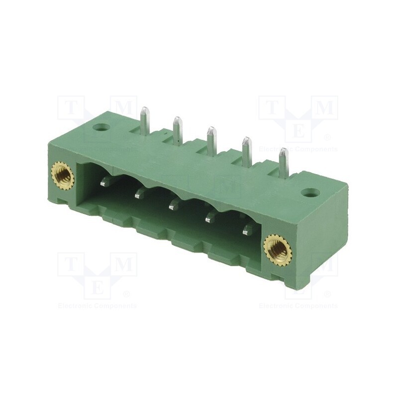 10 pcs : MSTB 2,5/ 5-GF-5,08 1776537 - Pluggable terminal block, 5.08mm, ways: 5, angled 90°, socket
