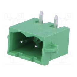10 pcs : MSTBA 2,5/ 2-G-5,08-RN 1926015 - Pluggable terminal block, 5.08mm, ways: 2, angled 90°, socket