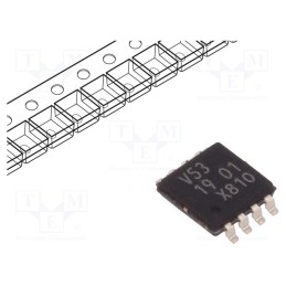 10 pcs : 74LVC2G53DP,125 - IC: digital, demultiplexer,multiplexer, Ch: 2, CMOS,TTL, SMD, LVC