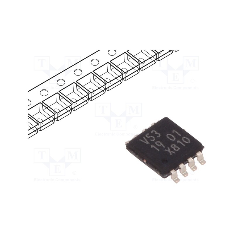 10 pcs : 74LVC2G53DP,125 - IC: digital, demultiplexer,multiplexer, Ch: 2, CMOS,TTL, SMD, LVC