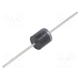 10 pcs : P600S - Diode: rectifying, THT, 1.2kV, 6A, Ifsm: 400A, R6, Ufmax: 1V, Ir: 5uA