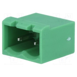 10 pcs : MSTBVA 2,5/ 2-G-5,08 1755736 - Pluggable terminal block, 5.08mm, ways: 2, straight, socket, male