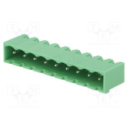 10 pcs : MSTBVA 2,5/ 9-G-5,08 1755804 - Pluggable terminal block, 5.08mm, ways: 9, straight, socket, male