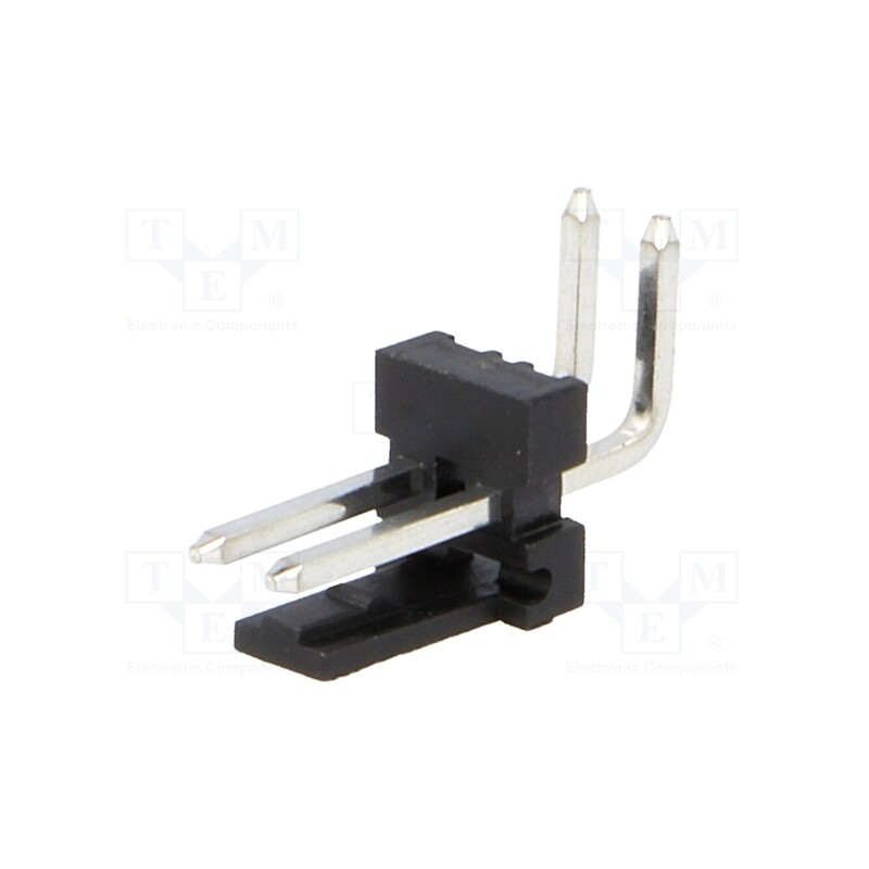 10 pcs : MTAS156-02-D - Socket, wire-board, male, PIN: 2, 3.96mm, THT, MAS-CON, tinned