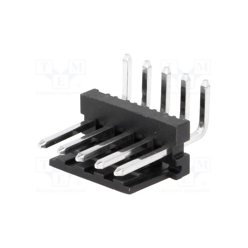 10 pcs : MTAS156-05-D - Socket, wire-board, male, PIN: 5, 3.96mm, THT, MAS-CON, tinned