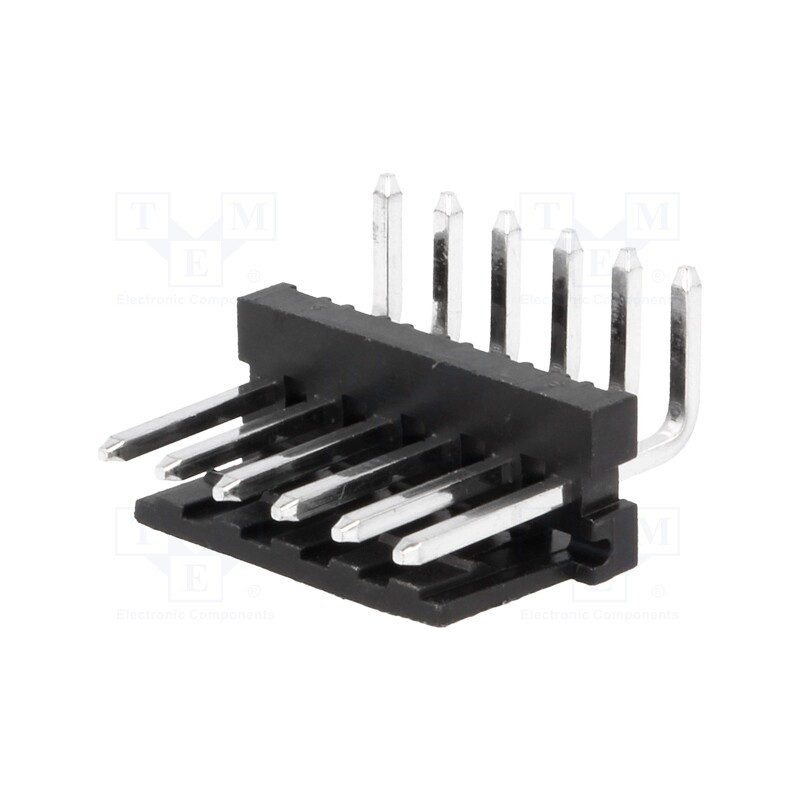 10 pcs : MTAS156-06-C - Socket, wire-board, male, PIN: 6, 3.96mm, THT, MAS-CON, tinned