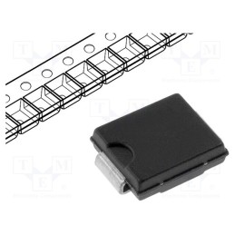 10 pcs : MURS360T3G - Diode: rectifying, SMD, 600V, 3A, 75ns, SMC, Ufmax: 1.28V, Ifsm: 100A