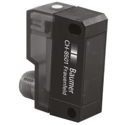 1 pcs - Baumer Diffuse Photoelectric Sensor, Block Sensor, 20 mm - 350 mm Detection Range