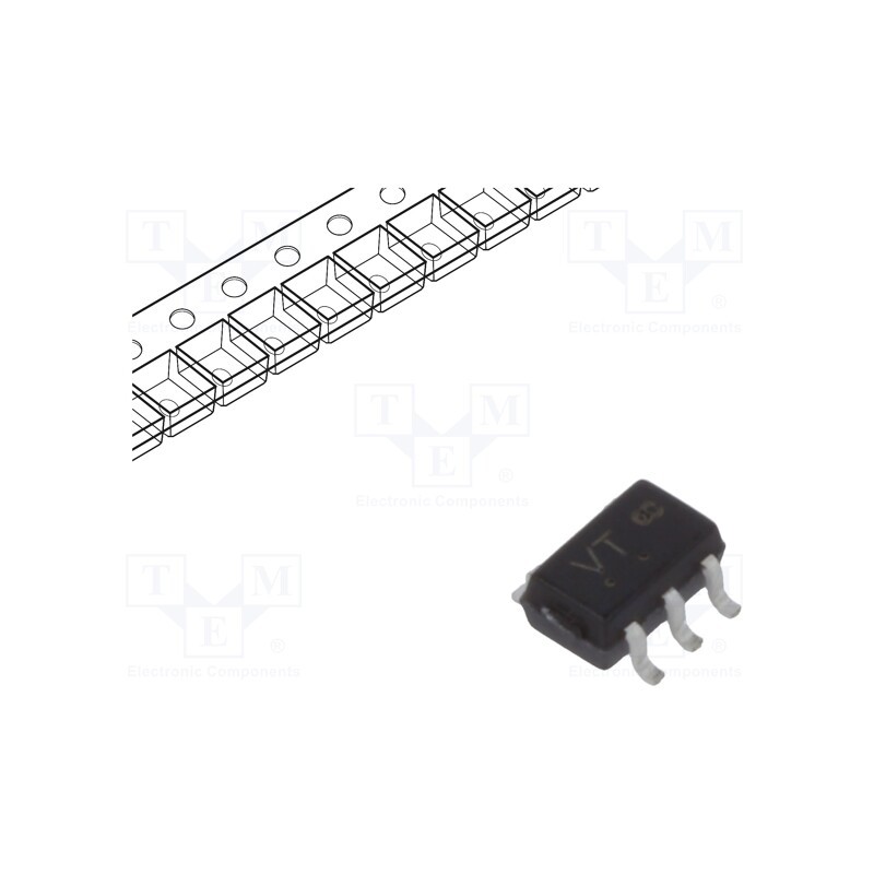 50 pcs : M74VHC1GT08DFT2G - IC: digital, AND, Ch: 1, IN: 2, TTL, SMD, SC88A, 2÷5.5VDC, -55÷125°C